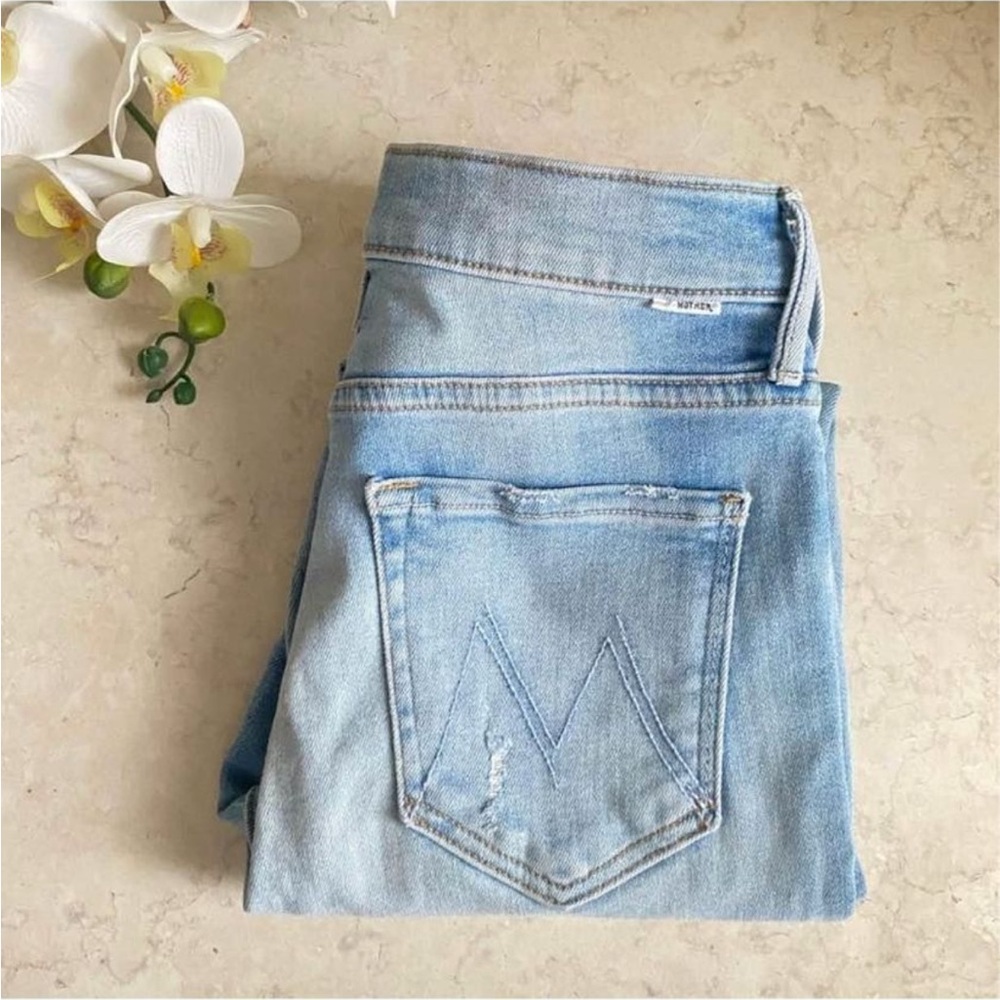 MOTHER - The Stunner high rise skinny jeans
